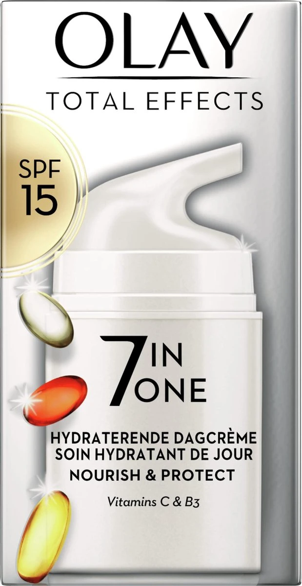 Olay Total Effects 7in1 Hydraterende Dagcrème - SPF15 En Niacinamide - 50ml 6 Olay Total Effects 7in1 Hydraterende Dagcrème - SPF15 En Niacinamide - 50ml - Afbeelding 6