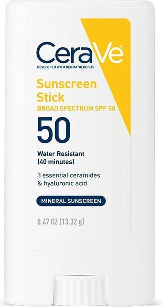 CeraVe Minerale Zonnebrandcrème Stick SPF 50 1 CeraVe Minerale Zonnebrandcrème Stick SPF 50