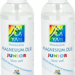Magnesiumolie JUNIOR Van Himalaya Magnesium | Set Van 2x 200 Ml Magnesium Spray | Magnesium Olie Voor Kinderen
