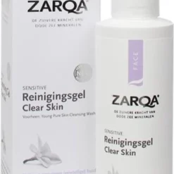 Zarqa Reinigingsgel Clear Skin 200 Ml 6 Zarqa Reinigingsgel Clear Skin 200 Ml -Zacht Huid Verkoop 641x1200 1