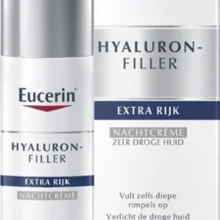 Eucerin Hyaluron-Filler Anti-Rimpel Urea Rijke Textuur Nachtcrème - 50 Ml -Zacht Huid Verkoop 652x1200