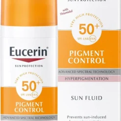 Eucerin Sun Pigment Control Fluid SPF 50+ - Zonnebrand - 50 Ml
