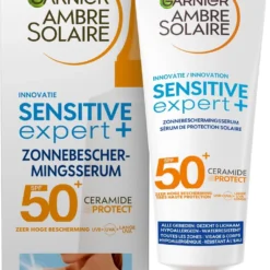 Garnier Ambre Solaire Sensitive Expert Zonbeschermingsserum SPF 50+ 125 Ml -Zacht Huid Verkoop 722x1200 1