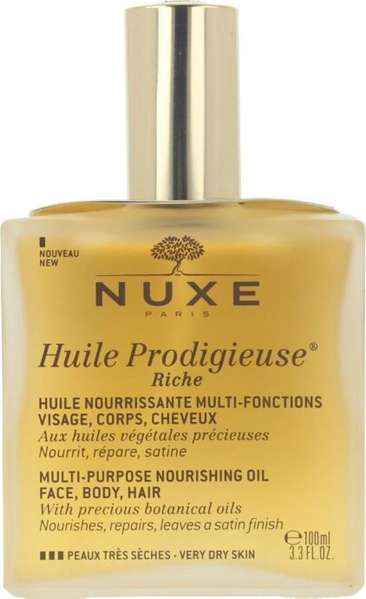 Nuxe Huile Prodigieuse Riche Dry Oil Droogolie - 100 Ml 15 Nuxe Huile Prodigieuse Riche Dry Oil Droogolie - 100 Ml - Afbeelding 15