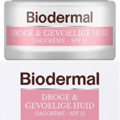 Biodermal Dagcrème Droge & Gevoelige Huid - 50ml - Hydrateert En Herstelt -Zacht Huid Verkoop 734x1200 2