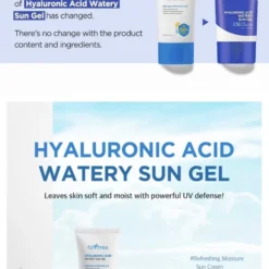 Isntree Hyaluronic Acid Watery Sun Gel SPF50+ PA++++ - -Zacht Huid Verkoop 736x1200 3