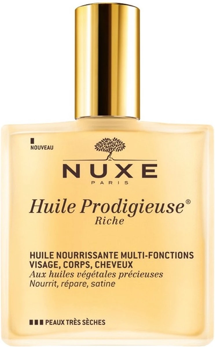 Nuxe Huile Prodigieuse Riche Dry Oil Droogolie - 100 Ml 12 Nuxe Huile Prodigieuse Riche Dry Oil Droogolie - 100 Ml - Afbeelding 12