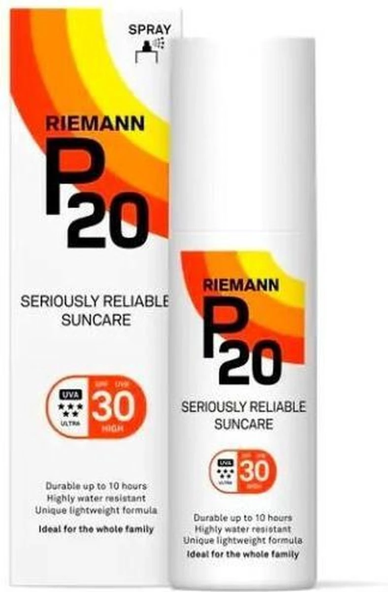 P20 SPF 30 - Zonnebrand Spray - Factor 30 - 200 Ml 7 P20 SPF 30 - Zonnebrand Spray - Factor 30 - 200 Ml - Afbeelding 7