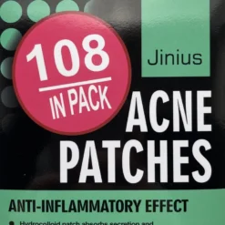Jinius ® - Pimple Patches - Pimple Patch - Acne Patch - Puisten Verwijderaar - Puisten Pleister - Acne Pleister - Acne Sticker - Puistjes Verwijderen - 108 Stuks