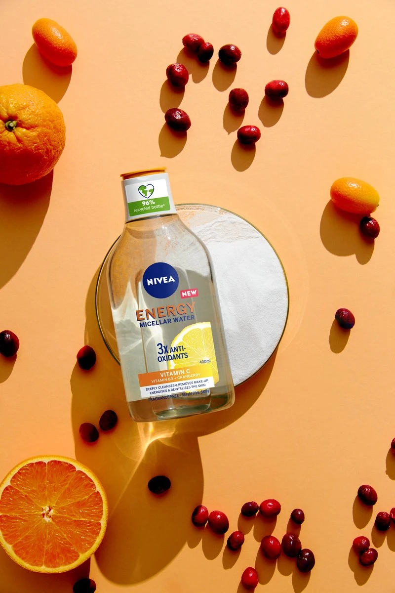 NIVEA Micellair Water Energy Vitamin C 400 ML 3 NIVEA Micellair Water Energy Vitamin C 400 ML - Afbeelding 3