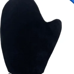 Summer Spark Zelfbruiner Handschoen - Velvet Self Tanning Mitt - Self Tan Glove - Zelfbruiner Applicatie Handschoen - Lichaam En Gezicht - Zwart