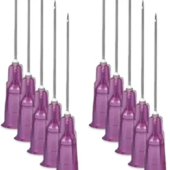 Steriele Naalden- 10 Stuks - Terumo - Gelaat Steriele Naalden - Gerstkorrel - Milia - Comedonen - 0.55 X 25 Mm - Paars