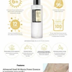 COSRX Advanced Snail 96 Mucin Power Essence -Zacht Huid Verkoop 842x1200