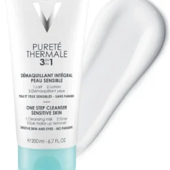 Vichy Pureté Thermale 3-in-1 Reinigingslotion -200ml - Make-up Verwijdering -Zacht Huid Verkoop 853x1200