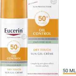 Eucerin Sun Oil Control Gel-Crème SPF 50+ - Zonnebrand - 50 Ml 26 Eucerin Sun Oil Control Gel-Crème SPF 50+ - Zonnebrand - 50 Ml -Zacht Huid Verkoop 860x1200 1