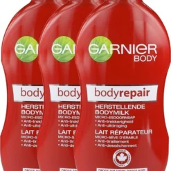 Garnier Body Repair Bodymilk - 3 X 400 Ml - Voordeelverpakking