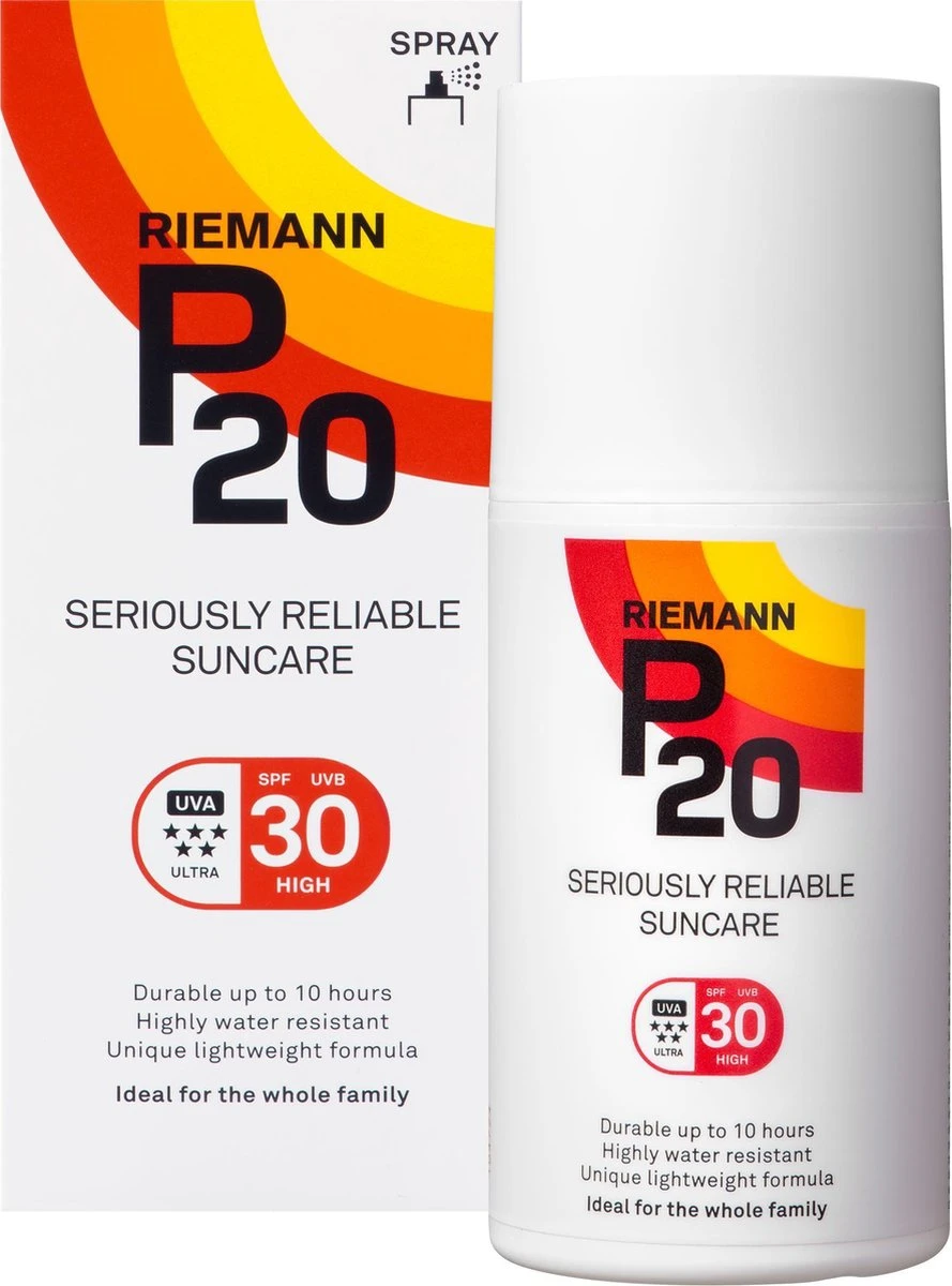 P20 SPF 30 - Zonnebrand Spray - Factor 30 - 200 Ml 1 P20 SPF 30 - Zonnebrand Spray - Factor 30 - 200 Ml