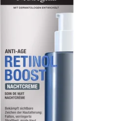 Neutrogena Retinol Boost Night Cream (50ml), Snel Intrekkende Anti-veroudering Gezichtsverzorgingscrème Met Retinol, Mirtebladextract & Hyaluronzuur, Gezichtscrème Voor Een Jonger En Gezond Uitziende Huid -Zacht Huid Verkoop 898x1200