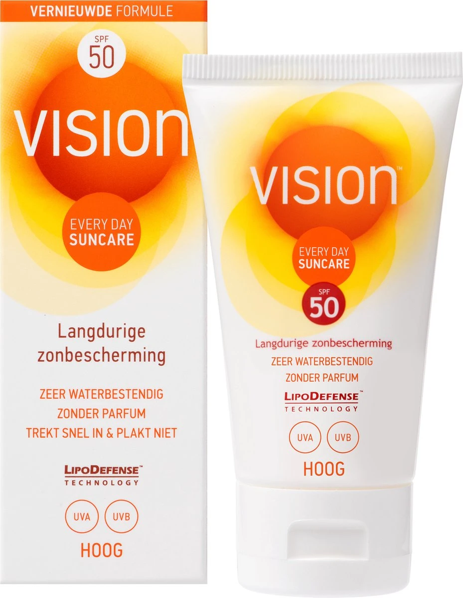 Vision Every Day Sun Protection - Zonnebrand - SPF 50 - 180 Ml 15 Vision Every Day Sun Protection - Zonnebrand - SPF 50 - 180 Ml - Afbeelding 15