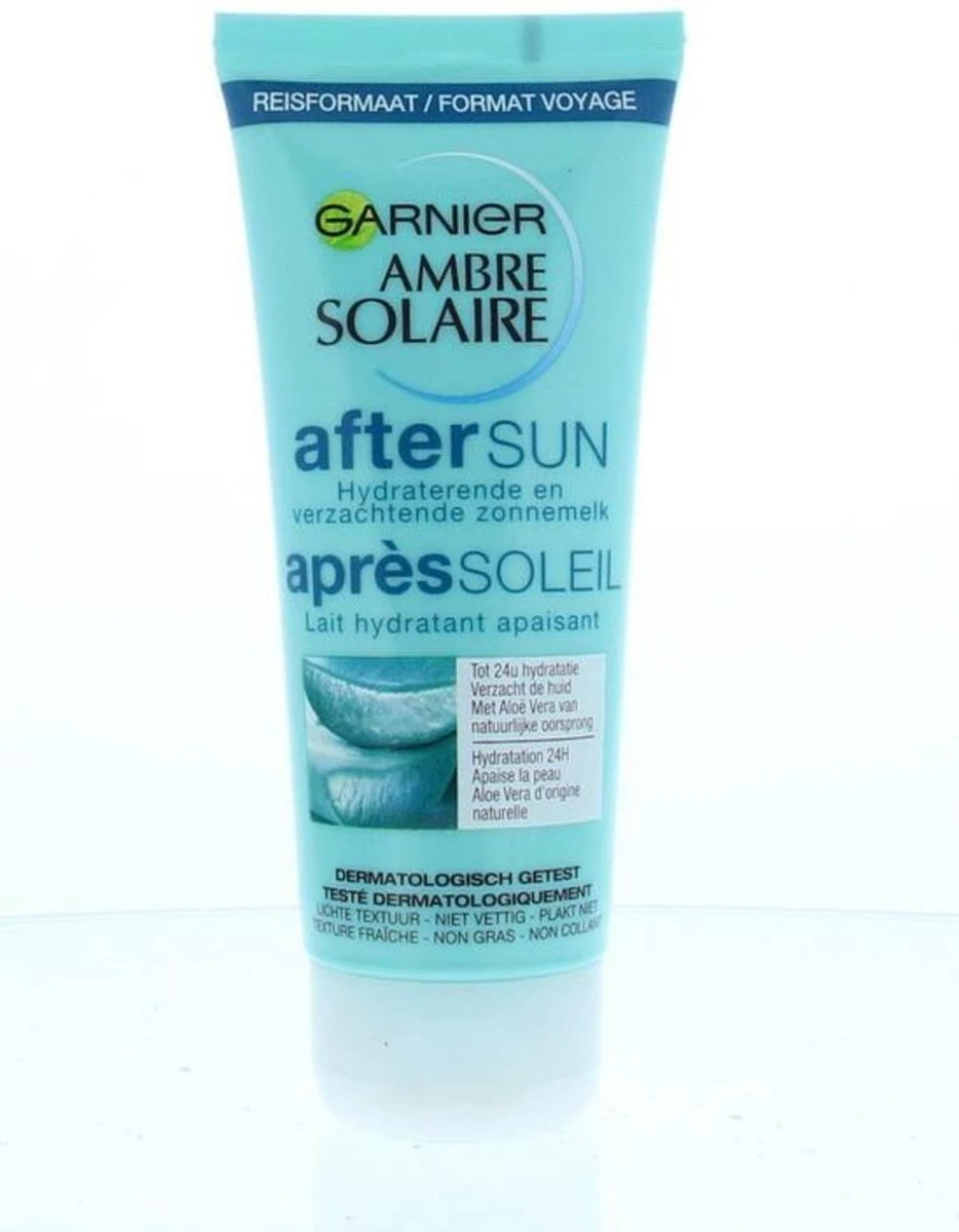 Garnier Ambre Solaire Aftersun Melk Reisformaat - 100 Ml 13 Garnier Ambre Solaire Aftersun Melk Reisformaat - 100 Ml - Afbeelding 13