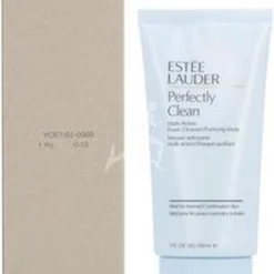 Estée Lauder Perfectly Clean Multi-Action Foam Cleanser/Purifying Mask Gezichtsmasker - 150 Ml 30 Estée Lauder Perfectly Clean Multi-Action Foam Cleanser/Purifying Mask Gezichtsmasker - 150 Ml -Zacht Huid Verkoop 935x1200 1