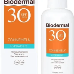 Biodermal Zonnebrand - Hydraplus - Zonnemelk - SPF 30 - 200ml 23 Biodermal Zonnebrand - Hydraplus - Zonnemelk - SPF 30 - 200ml -Zacht Huid Verkoop 958x1200 4