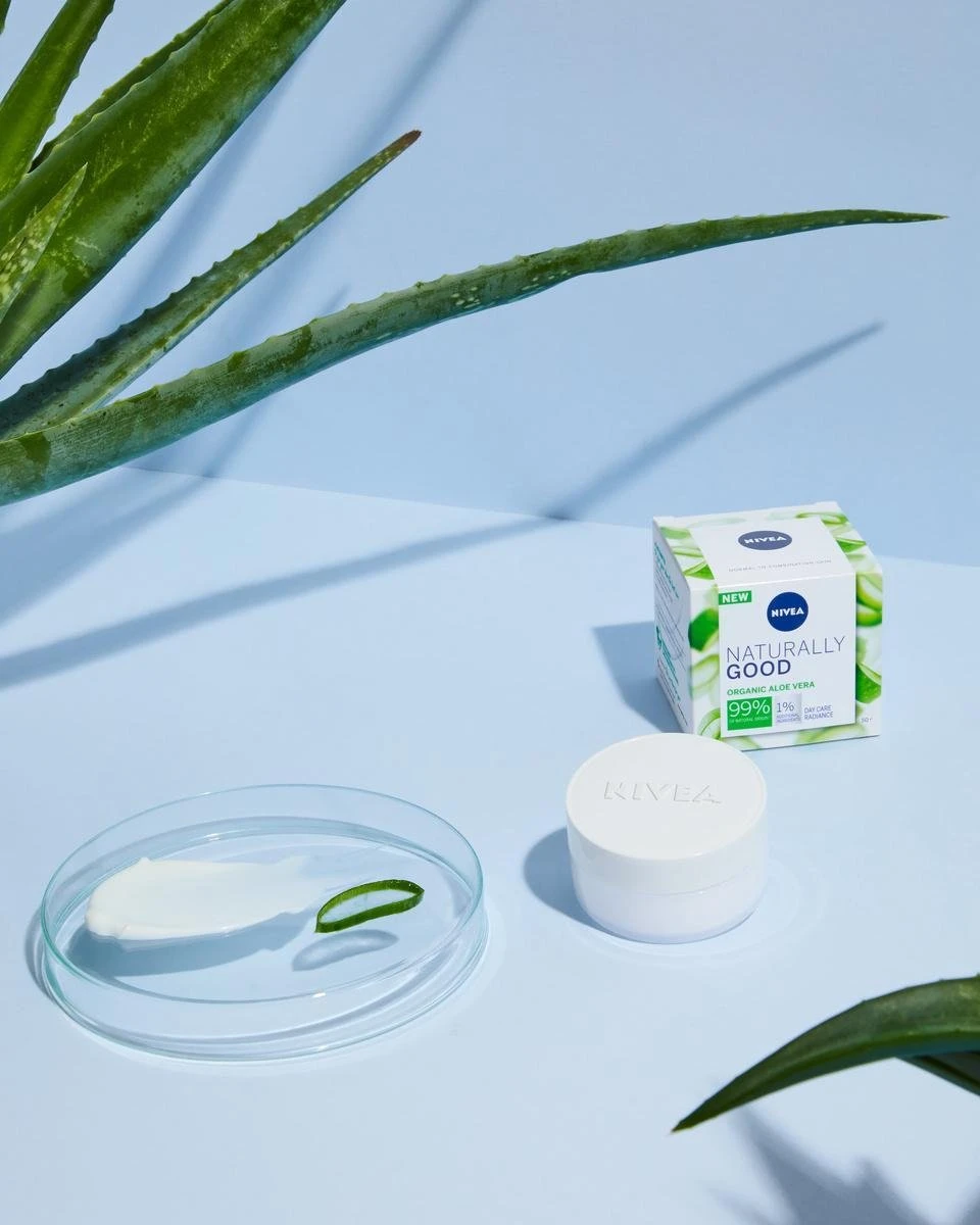 Nivea Naturally Good Dagcrème - 50 Ml - Met Biologische Aloë Vera 5 Nivea Naturally Good Dagcrème - 50 Ml - Met Biologische Aloë Vera - Afbeelding 5