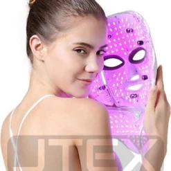 JTEX® - Professioneel LED Masker - Gezichtsmasker - Face Mask - Lichttherapie - 7 Soorten Behandelingen - Anti Rimpel - Anti Acne Huidverzorging - Skin Cleaner - Masker - Anti Aging Mask - Gezichtsbehandeling - New Generation - LED Masker