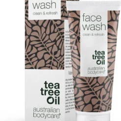 Australian Bodycare Face Wash 100ml - Eenvoudige Gezichtsreinigingszeep, Perfect Tegen Pukkels, Jeugdpuistjes & Mee–eters Gebaseerd Op Tea Tree Olie - Voor De Verzorging Van De Acne-gevoelige Huid