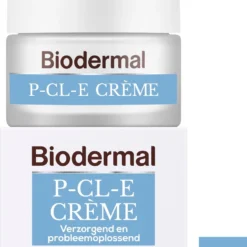 Biodermal P-Cl-E Creme - Dagcreme - Deze Dagcrème Ondersteunt Het Herstellend Vermogen Van De Droge Huid - Droge Huid Gezichtscreme - Gezichtsverzorging - 50 Ml