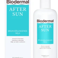 Zacht Huid Verkoop 26 Biodermal Aftersun Bruinverlengende Melk - Aftersun Met Kalmerende Panthenol (provitamine B5) - 200ml