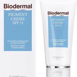 Biodermal Pigmentvlekken Crème - SPF 15 - Vermindert Pigmentvlekken - Pigmentvlekken Creme - 50 Ml