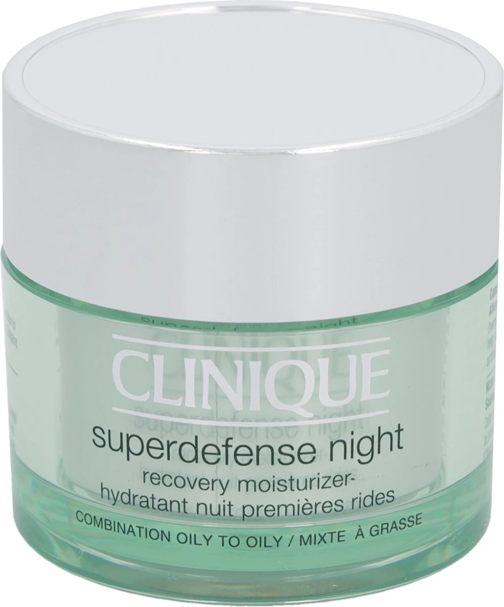 Clinique Superdefense Night Recovery Moisturizer Nachtcrème - 50 Ml - Vette Huid 4 Clinique Superdefense Night Recovery Moisturizer Nachtcrème - 50 Ml - Vette Huid - Afbeelding 4