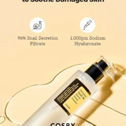 COSRX Combi Set: Advanced Snail 92 All In One Cream 100ml (1) & Advanced Snail 96 Mucin Power Essence 100ml (1) - Snail Collection COSRX - Korean Beauty - Award Winning - Ordinary Skincare Routine - Glowy Radiant & Hydrating - Gezichtsverzorgingset -Zacht Huid Verkoop 997x1200