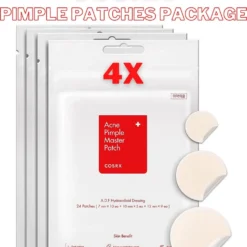 Merkloos COSRX Acne Pimple Master Package Set 4 Packs Of 24 Patches